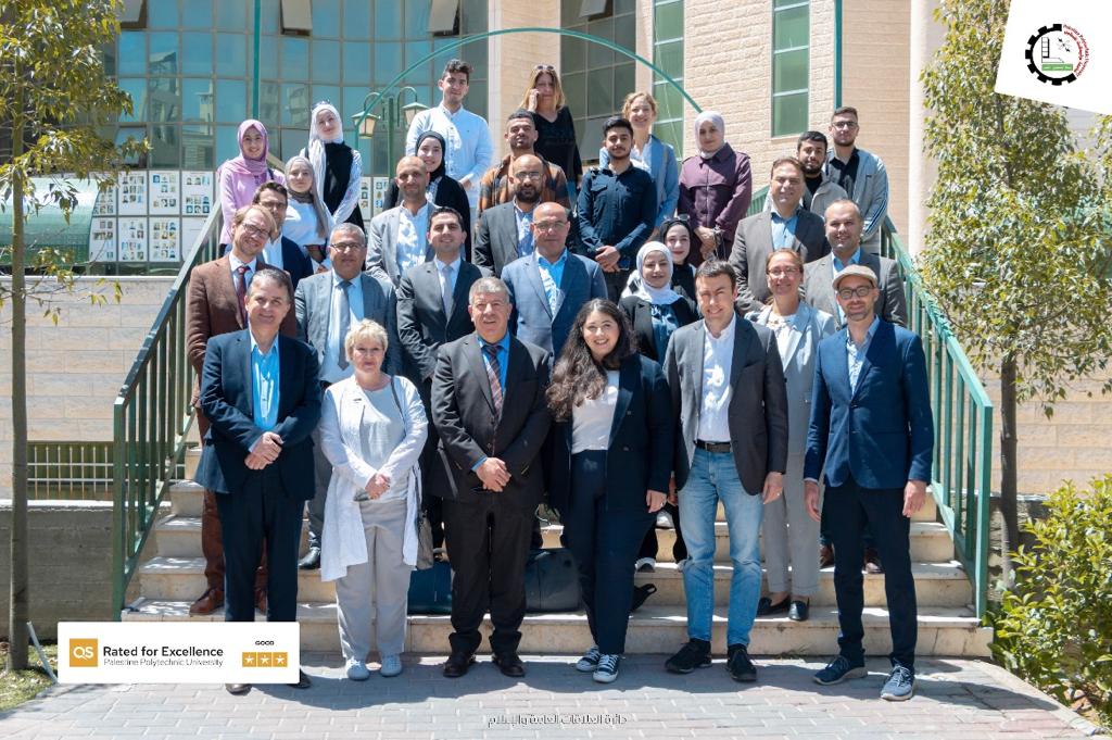 Palestine Polytechnic University (PPU) - وفداً برلمانياً ألمانياً رفيع المستوى يزور جامعة بوليتكنك فلسطين Palestine Polytechnic University (PPU) - وفداً برلمانياً ألمانياً رفيع المستوى يزور جامعة بوليتكنك فلسطين