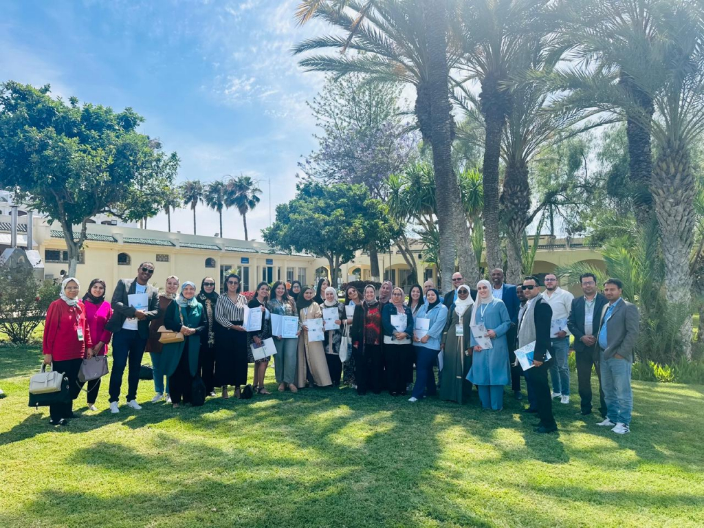 Palestine Polytechnic University (PPU) - مشاركة الأستاذة دعاء سدر في دورة تدريبية حول معايير واختبار المنتجات الحلال في المغرب 
