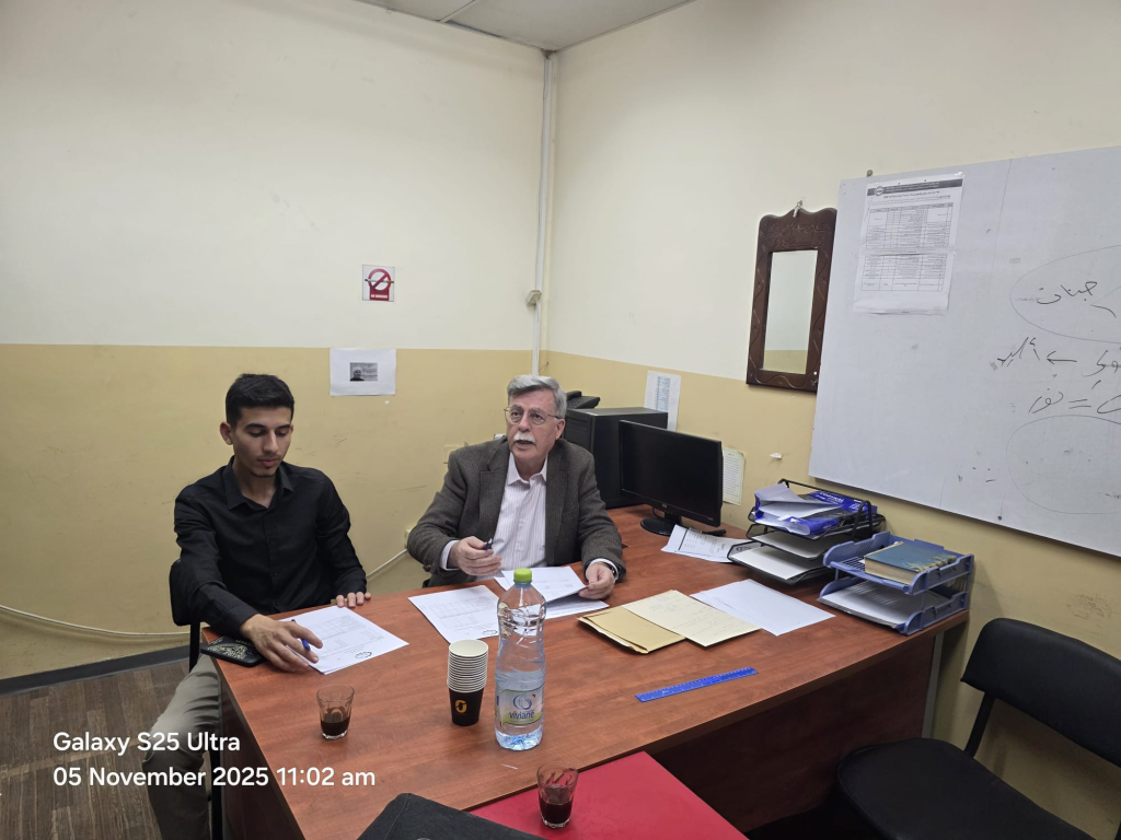 Palestine Polytechnic University (PPU) - كلية الطب وعلوم الصحة تناقش مشاريع البحث العلمي لطلبتها
