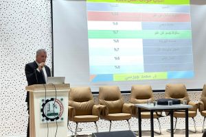 محاضرة علمية بعنوان "حوادث العمل في ورشات البناء"