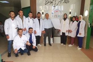 طلبة السريري في المستشفيات