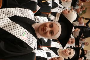 فعالية تخريج طلبة الدفعة الاولى من تخصص الطب البشري واداء اليمين