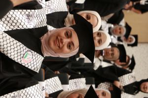 فعالية تخريج طلبة الدفعة الاولى من تخصص الطب البشري واداء اليمين