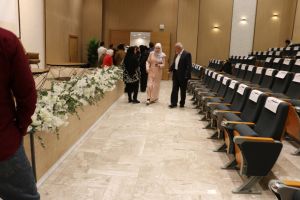 فعالية تخريج طلبة الدفعة الاولى من تخصص الطب البشري واداء اليمين
