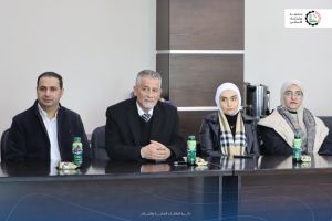 تكريم طاقم كلية الطب وعلوم الصحة بمناسبة الحصول على الاعتماد الدولي من قبل رئيس الجامعة
