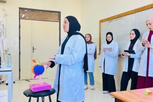 صور من مشاريع مختبر علم التشريح ووظائف الأعضاء