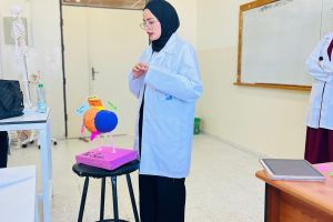 صور من مشاريع مختبر علم التشريح ووظائف الأعضاء