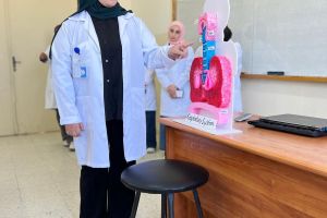 صور من مشاريع مختبر علم التشريح ووظائف الأعضاء