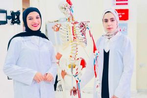 صور من مشاريع مختبر علم التشريح ووظائف الأعضاء