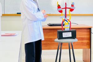 صور من مشاريع مختبر علم التشريح ووظائف الأعضاء