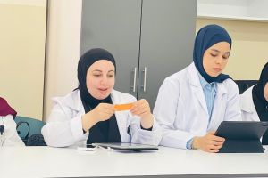 صور من مشاريع مختبر علم التشريح ووظائف الأعضاء