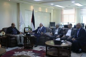 Palestine Polytechnic University (PPU) - منسق ايراسموس يزور البوليتكنك 