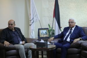 Palestine Polytechnic University (PPU) - منسق ايراسموس يزور البوليتكنك 
