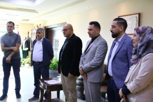 Palestine Polytechnic University (PPU) - إدارة جامعة بوليتكنك فلسطين تكرم المهندس تامر الأطرش تقديراً لجهوده في خدمة كلية المهن التطبيقية