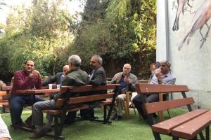 Palestine Polytechnic University (PPU) - دائرة الهندسة الكهربائية ومجلس اتحاد الطلبة في جامعة بوليتكنك فلسطين يقيمان حفلاً لاستقبال طلبة دائرة الهندسة الكهربائية الجدد في منتزه نوبا السياحي