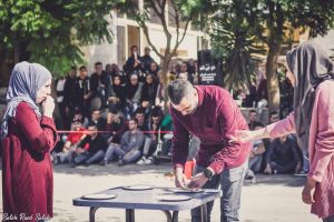 Palestine Polytechnic University (PPU) -  جانبٌ من النشاطات التي أقامها قسم الأنشطة الرياضية في عمادة شؤون الطلبة بالتعاون مع مجلس اتحاد الطلبة في جامعة بوليتكنك فلسطين