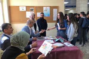 Palestine Polytechnic University (PPU) - جامعة بوليتكنك فلسطين تشارك في معرض المهن المستقبلية في مدرسة طاليثا قومي في بيت جالا