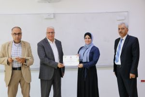 Palestine Polytechnic University (PPU) - جامعة بوليتكنك فلسطين تكرم لجان مؤتمر إبداع الطلبة الثامن