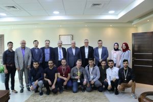 Palestine Polytechnic University (PPU) - إدارة جامعة بوليتكنك فلسطين تهنئ فريق كلية تكنولوجيا المعلومات وهندسة الحاسوب لحصولهم على المراكز الأولى في مسابقة البرمجة الوطنية