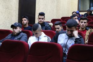 Palestine Polytechnic University (PPU) - وحدة أبحاث الطاقة البديلة والبيئة في جامعة بوليتكنك فلسطين تعقد محاضرة علمية بعنوان  (أهمية ومتطلبات المواصفة الخاصة بنظام ادارة البيئة)