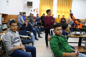 Palestine Polytechnic University (PPU) - جامعة بوليتكنك فلسطين تستقبل مدرسة دير دبوان الثانوية المختلطة من رام الله 
