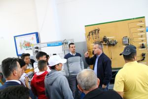 Palestine Polytechnic University (PPU) - جامعة بوليتكنك فلسطين تستقبل مدرسة دير دبوان الثانوية المختلطة من رام الله 
