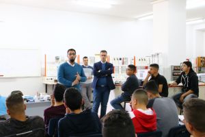 Palestine Polytechnic University (PPU) - جامعة بوليتكنك فلسطين تستقبل مدرسة دير دبوان الثانوية المختلطة من رام الله 