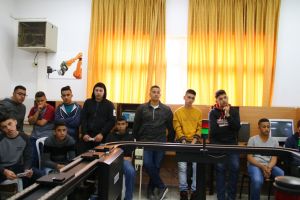 Palestine Polytechnic University (PPU) - جامعة بوليتكنك فلسطين تستقبل مدرسة دير دبوان الثانوية المختلطة من رام الله 