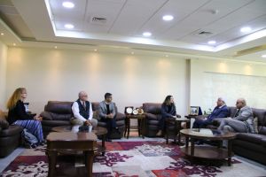 Palestine Polytechnic University (PPU) - جامعة بوليتكنك فلسطين تستقبل  الدكتورة تمريكا شفيلي خبيرة التدريب التعليمي