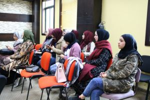 Palestine Polytechnic University (PPU) - طلبة مساق أساليب البحث العلمي لتخصص التغذية في جامعة بوليتكنك فلسطين ينظمون فعالية بعنوان  "صناع التغيير".