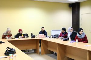 Palestine Polytechnic University (PPU) - طلبة مساق أساليب البحث العلمي لتخصص التغذية في جامعة بوليتكنك فلسطين ينظمون فعالية بعنوان  "صناع التغيير".