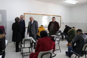 Palestine Polytechnic University (PPU) - إدارة جامعة بوليتكنك فلسطين تقوم بجولة تفقدية لقاعات الامتحانات النهائية للفصل الدراسي الأول 2019/2020