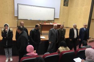 Palestine Polytechnic University (PPU) - إدارة جامعة بوليتكنك فلسطين تقوم بجولة تفقدية لقاعات الامتحانات النهائية للفصل الدراسي الأول 2019/2020