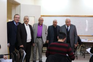 Palestine Polytechnic University (PPU) - إدارة جامعة بوليتكنك فلسطين تقوم بجولة تفقدية لقاعات الامتحانات النهائية للفصل الدراسي الأول 2019/2020