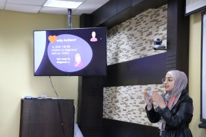 Palestine Polytechnic University (PPU) - طلبة مساق أساليب البحث العلمي لتخصص التغذية في جامعة بوليتكنك فلسطين ينظمون فعالية بعنوان  "صناع التغيير".