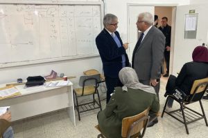 Palestine Polytechnic University (PPU) - ادارة الجامعة في جولة على قاعات الامتحانات النهائية