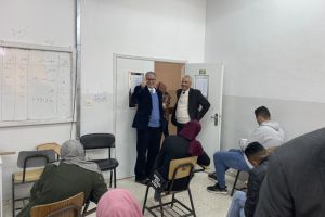 Palestine Polytechnic University (PPU) - ادارة الجامعة في جولة على قاعات الامتحانات النهائية