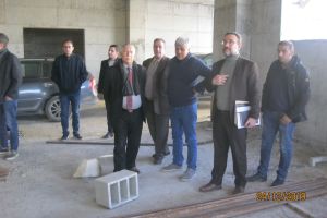 Palestine Polytechnic University (PPU) - رئيس مجلس الامناء يتفقد مبنى الخدمات الطلابية