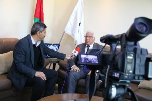 Palestine Polytechnic University (PPU) - رئيس جامعة بوليتكنك فلسطين يتحدث عن انجازات الجامعة لعام 2019 عبر وكالة معا الإخبارية