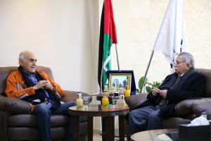 Palestine Polytechnic University (PPU) - جامعة بوليتكنك فلسطين تبحث افاق التعاون مع جامعة تكساس وأكاديمية القدس للبحث العلمي