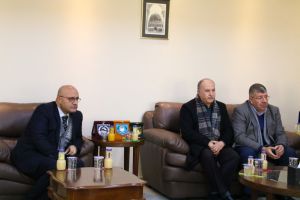 Palestine Polytechnic University (PPU) - جامعة بوليتكنك فلسطين تبحث افاق التعاون مع جامعة تكساس وأكاديمية القدس للبحث العلمي