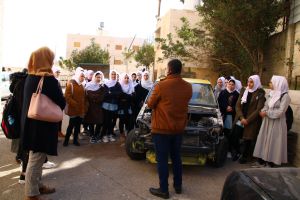Palestine Polytechnic University (PPU) - جامعة بوليتكنك فلسطين تستقبل مدرسة ياسر عمروالثانوية للبنات