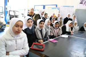Palestine Polytechnic University (PPU) - جامعة بوليتكنك فلسطين تستقبل مدرسة ياسر عمروالثانوية للبنات