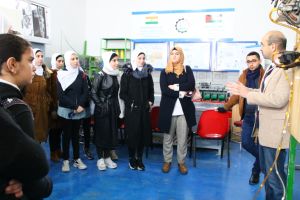 Palestine Polytechnic University (PPU) - جامعة بوليتكنك فلسطين تستقبل مدرسة ياسر عمروالثانوية للبنات