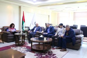 Palestine Polytechnic University (PPU) - جامعة بوليتكنك فلسطين والاتحاد اللوثري العالمي ودائرة الشؤون الدولية الكندية يبحثان افاق التعاون المشترك