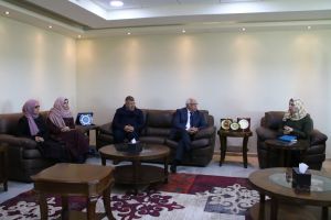Palestine Polytechnic University (PPU) - جامعة بوليتكنك فلسطين تستقبل جمعية البيوت السعيدة