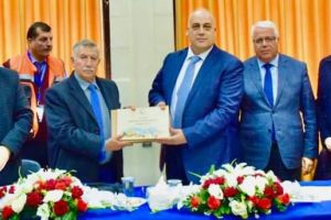 Palestine Polytechnic University (PPU) - جامعة بوليتكنك فلسطين تستقبل وزير العمل الفلسطيني في مقر المركز الوطني الفلسطيني للسلامة والصحة المهنية تحت عنوان اللقاء المفتوح مع وزير العمل الفلسطيني في السلامة والصحة المهنية
