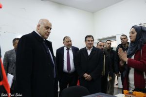 Palestine Polytechnic University (PPU) - جامعة بوليتكنك فلسطين تستقبل وزير العمل الفلسطيني في مقر المركز الوطني الفلسطيني للسلامة والصحة المهنية تحت عنوان اللقاء المفتوح مع وزير العمل الفلسطيني في السلامة والصحة المهنية