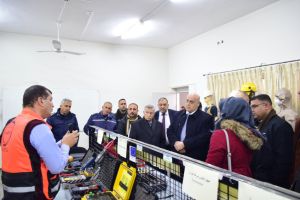 Palestine Polytechnic University (PPU) - جامعة بوليتكنك فلسطين تستقبل وزير العمل الفلسطيني في مقر المركز الوطني الفلسطيني للسلامة والصحة المهنية تحت عنوان اللقاء المفتوح مع وزير العمل الفلسطيني في السلامة والصحة المهنية