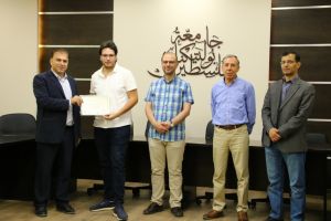 Palestine Polytechnic University (PPU) - جامعة بوليتكنك فلسطين تكرم الطلبة المشاركين في مشروع التبادل الإفتراضي